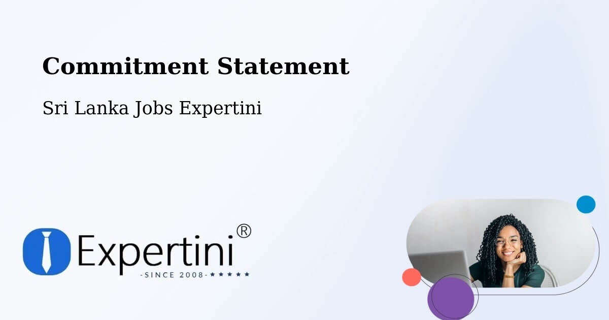 Corporate Commitment – Haputale - Sri Lanka Jobs Expertini