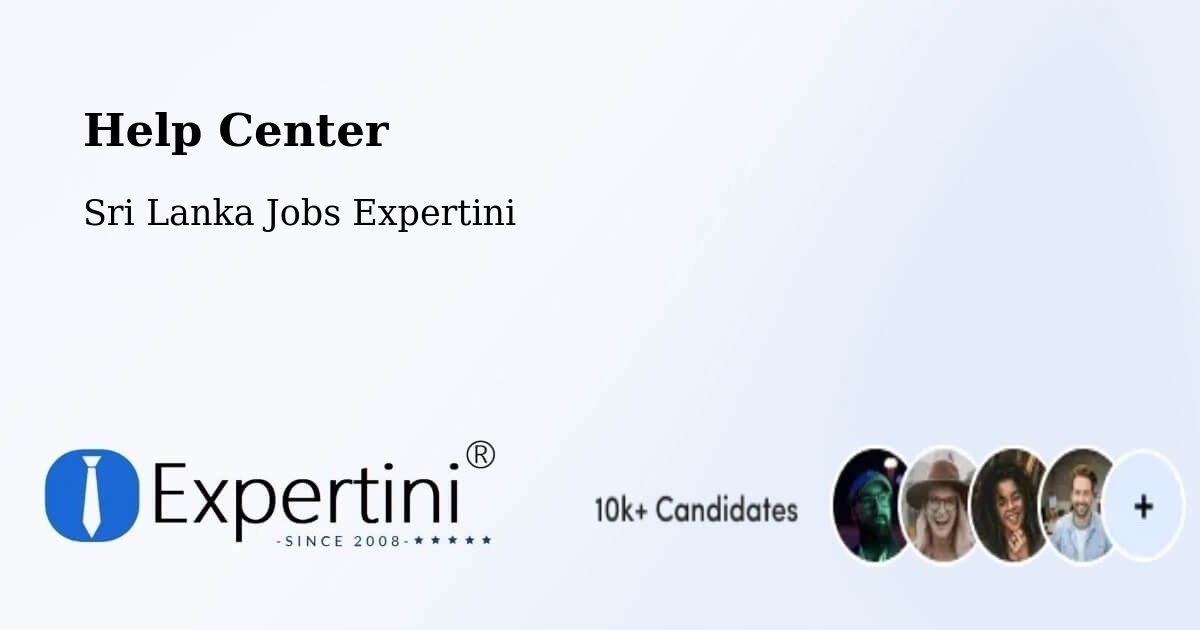 Help Center – Haputale - Sri Lanka Jobs Expertini