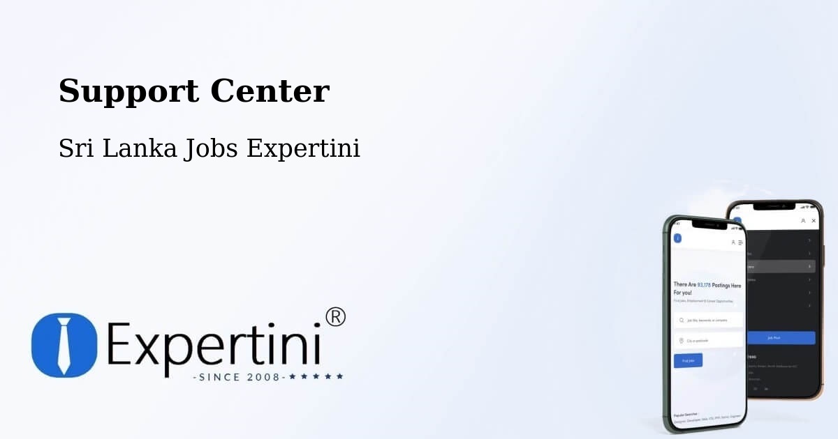 Support Services – Haputale - Sri Lanka Jobs Expertini